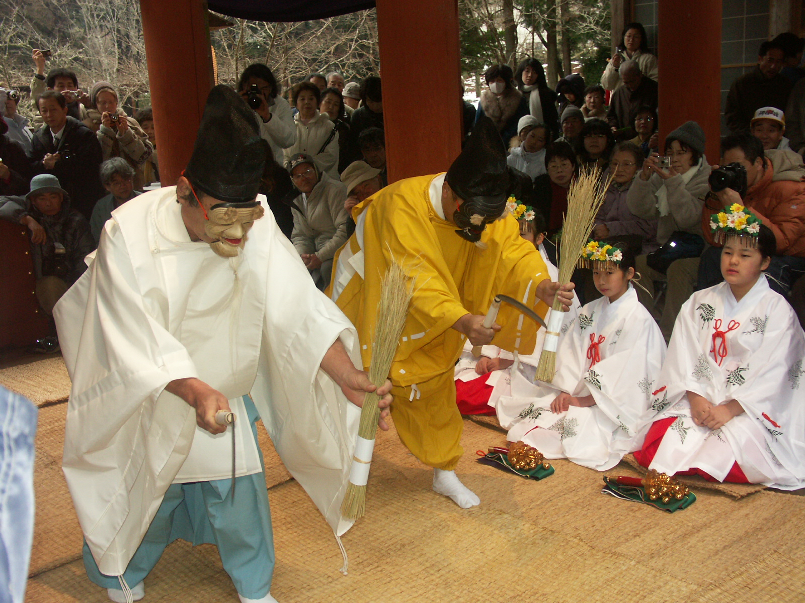天野の御田祭1
