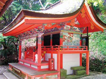 上岩出神社本殿1