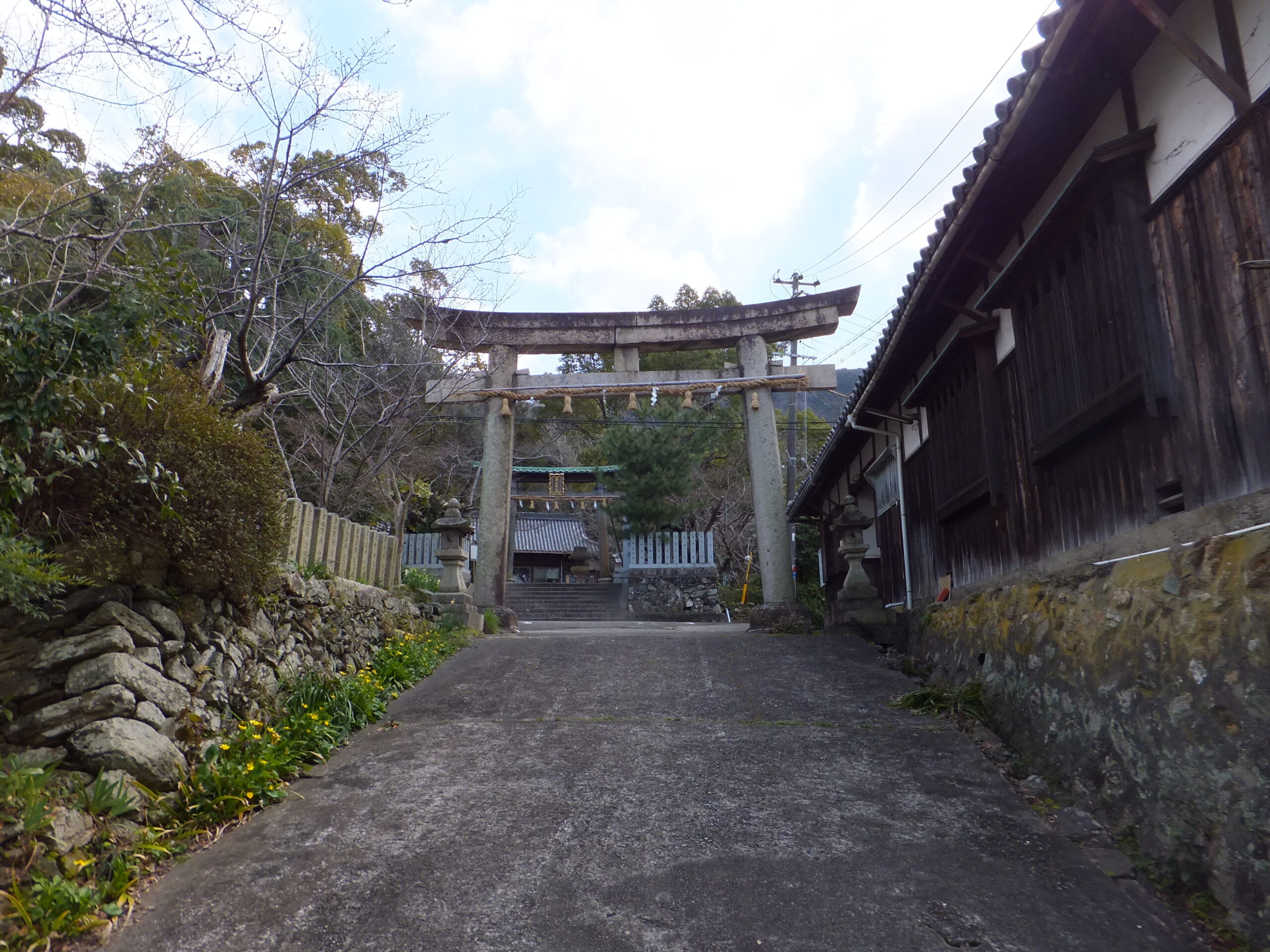 藤白王子跡（熊野参詣道 紀伊路）