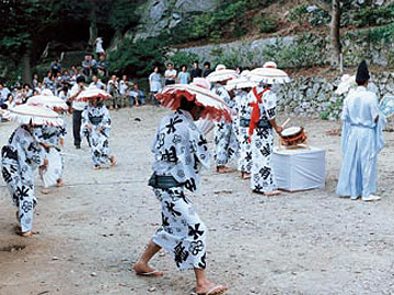 大窪の笠踊り