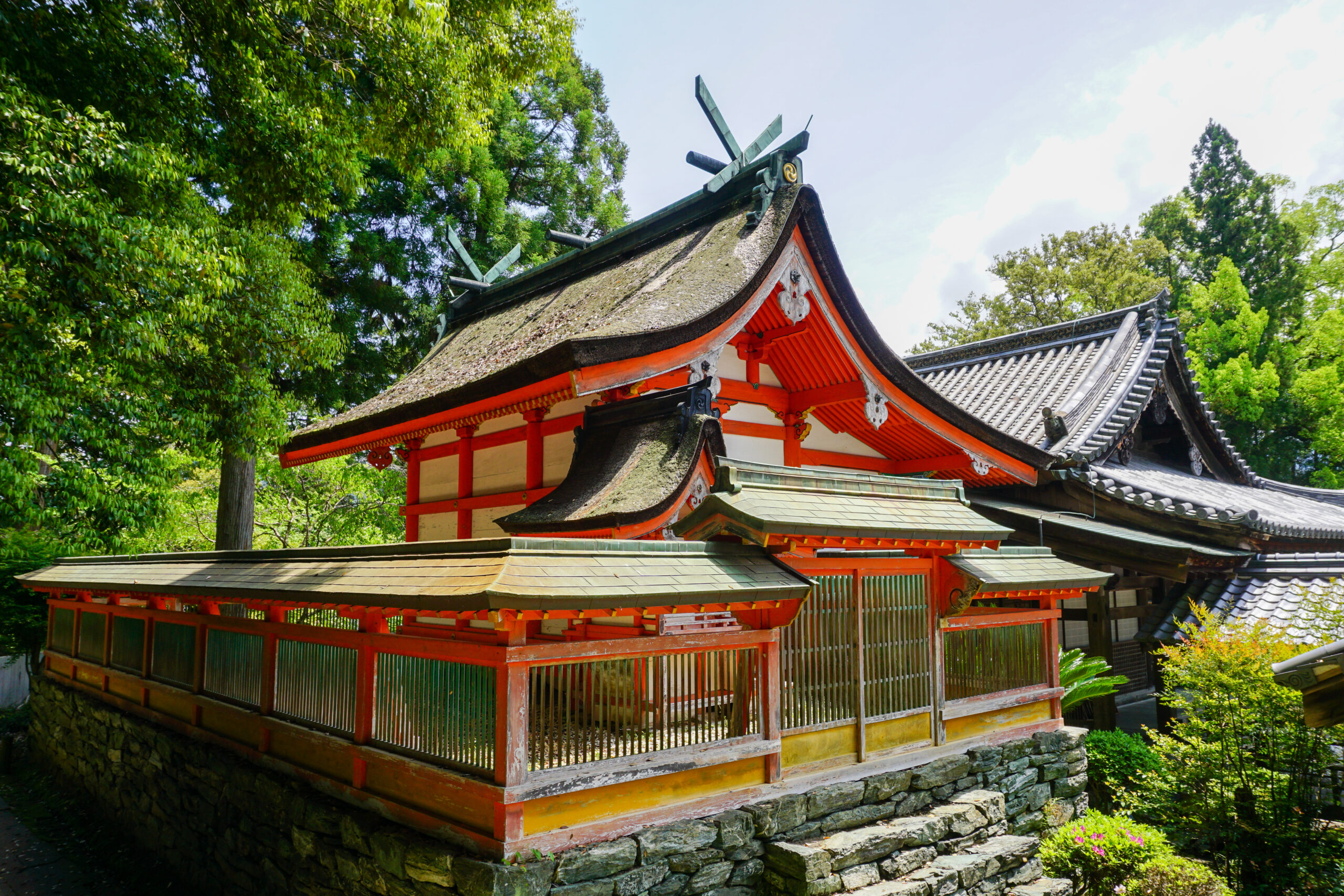 野上八幡宮摂社武内神社本殿1