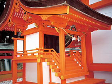 野上八幡宮摂社武内神社本殿2