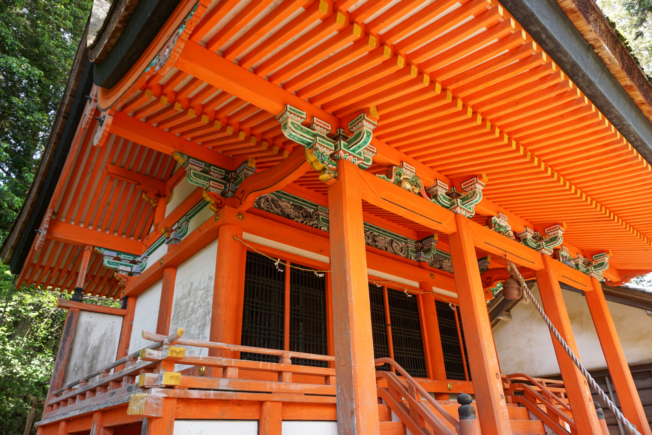 野上八幡宮摂社平野今木神社本殿2