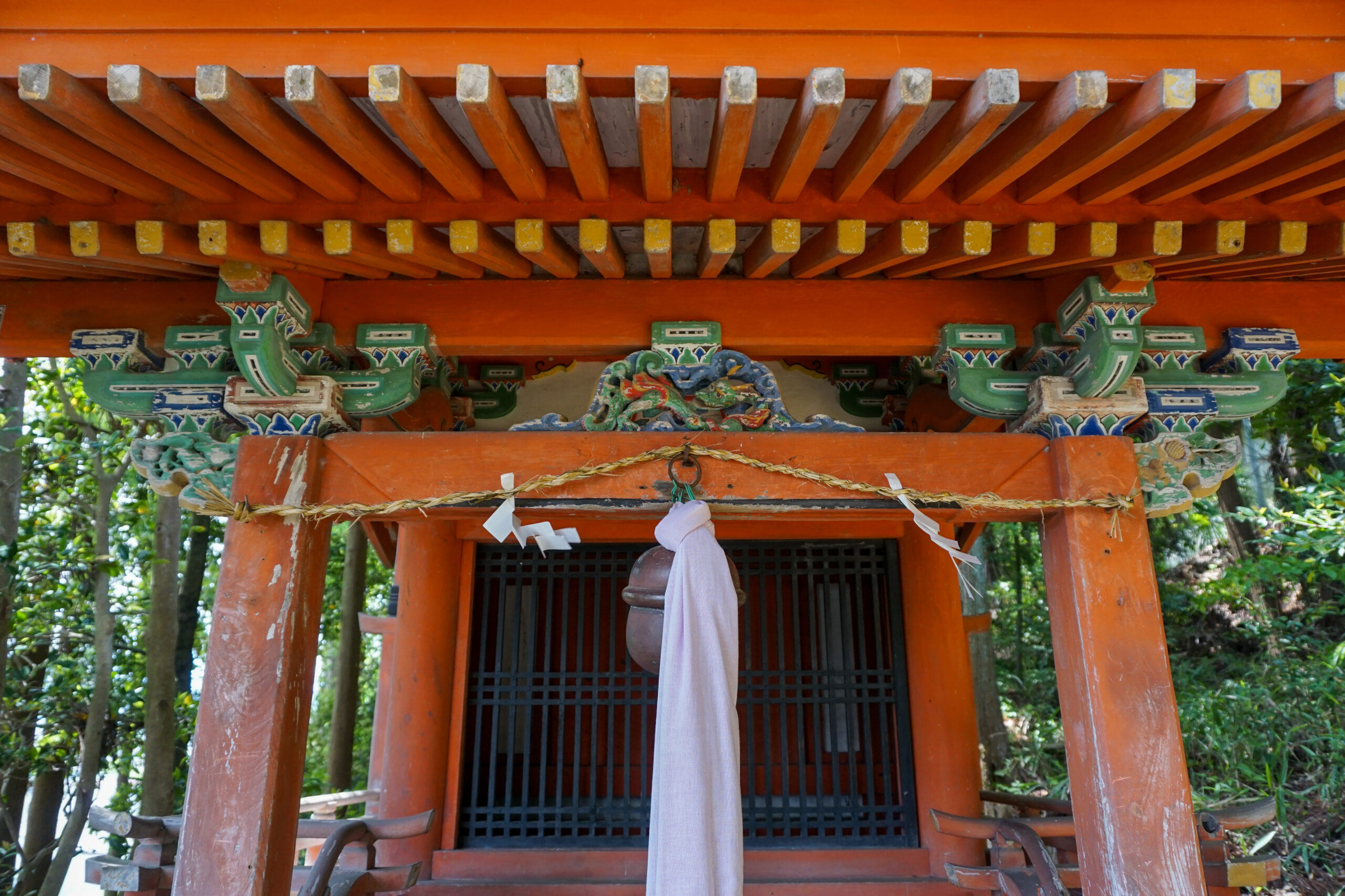 野上八幡宮摂社高良玉垂神社本殿3