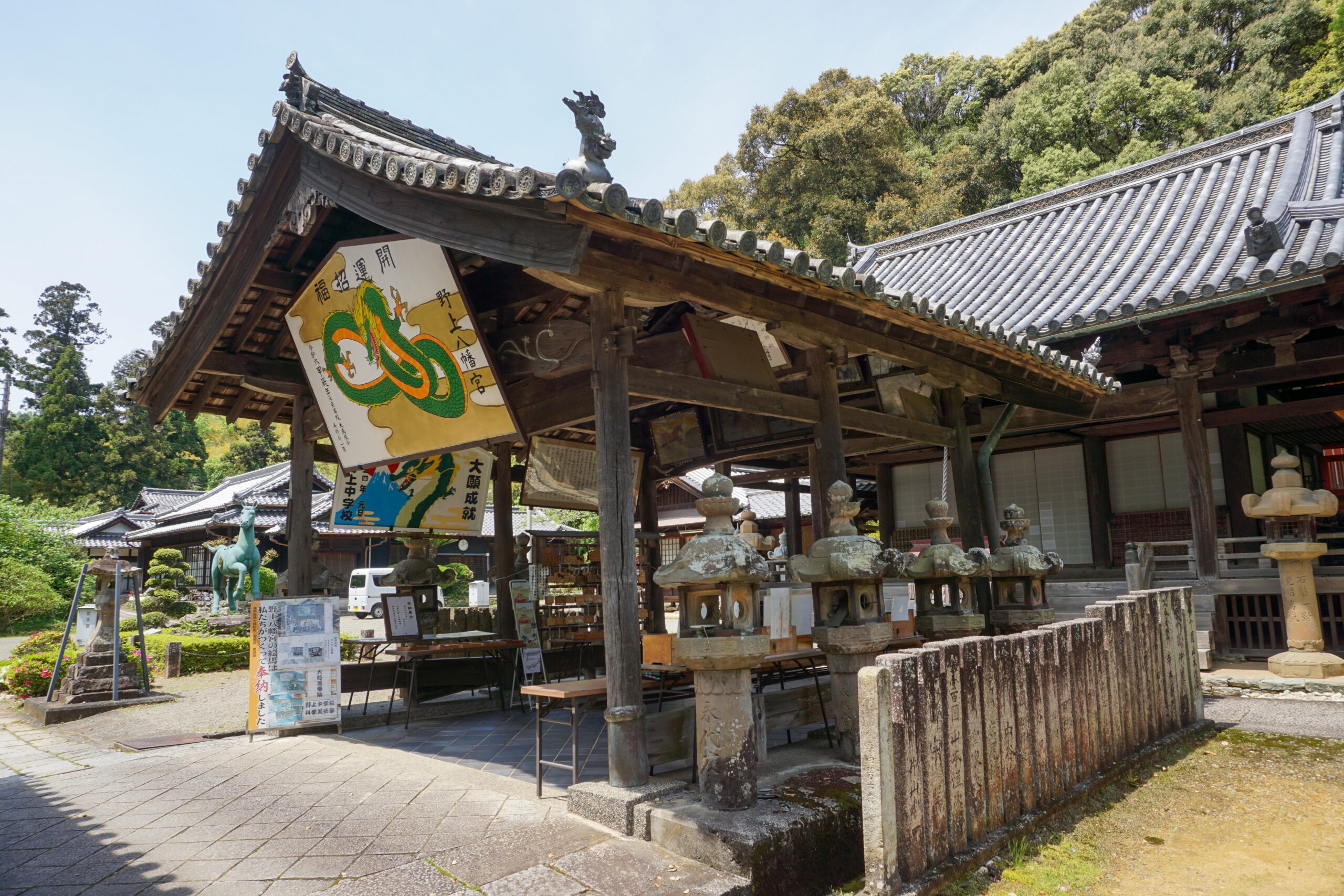 野上八幡神社絵馬殿3