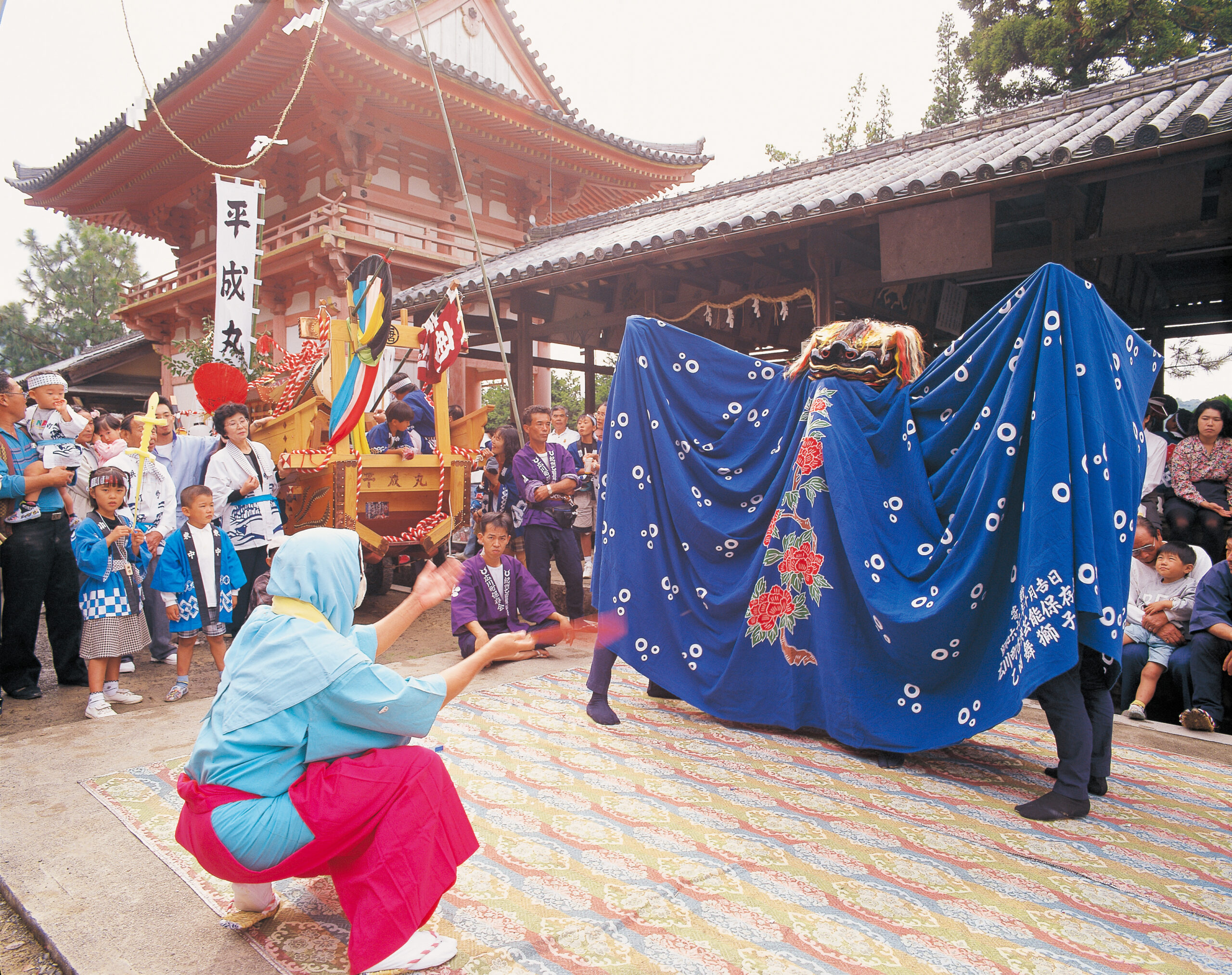 乙田の獅子舞