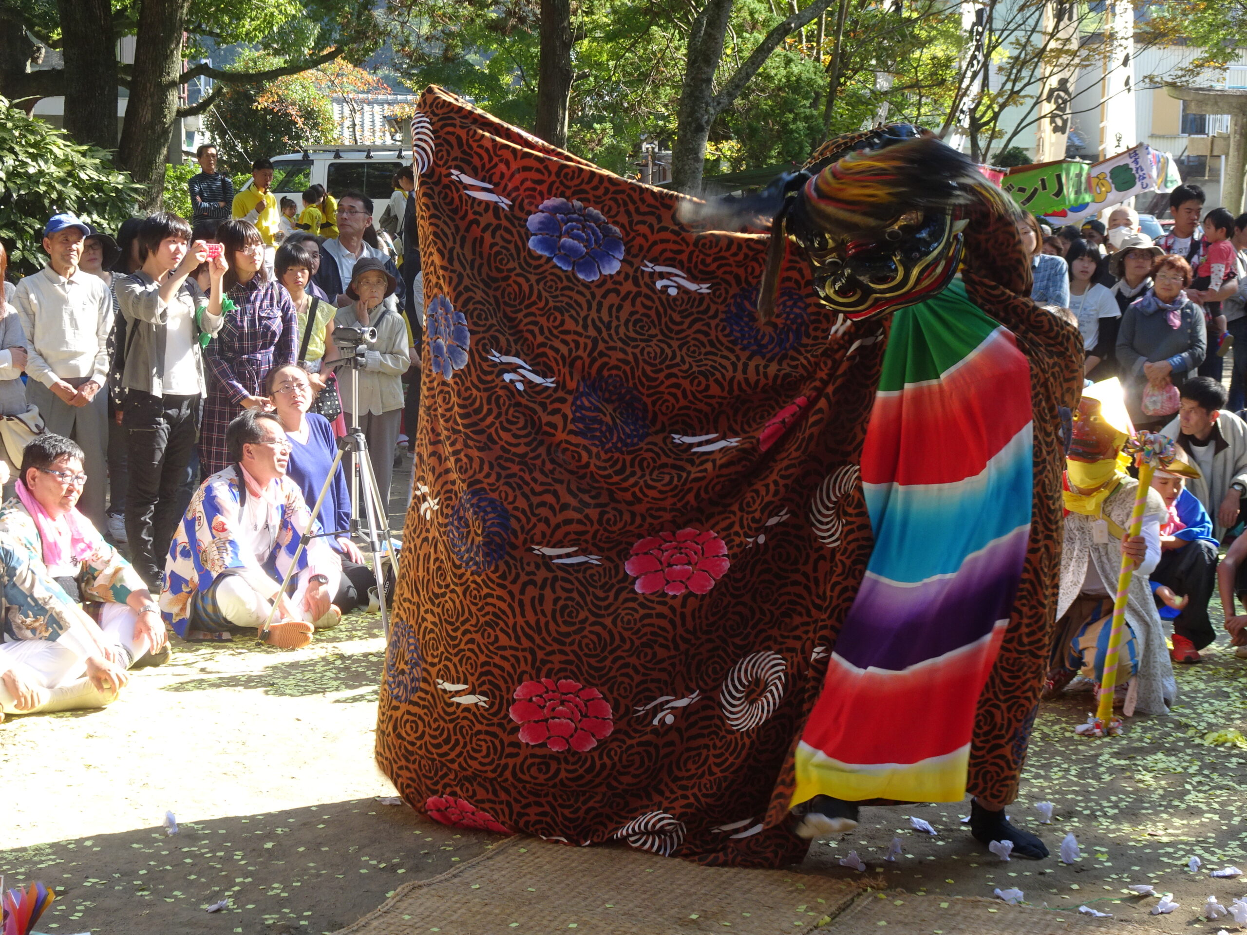 阿戸の獅子舞2