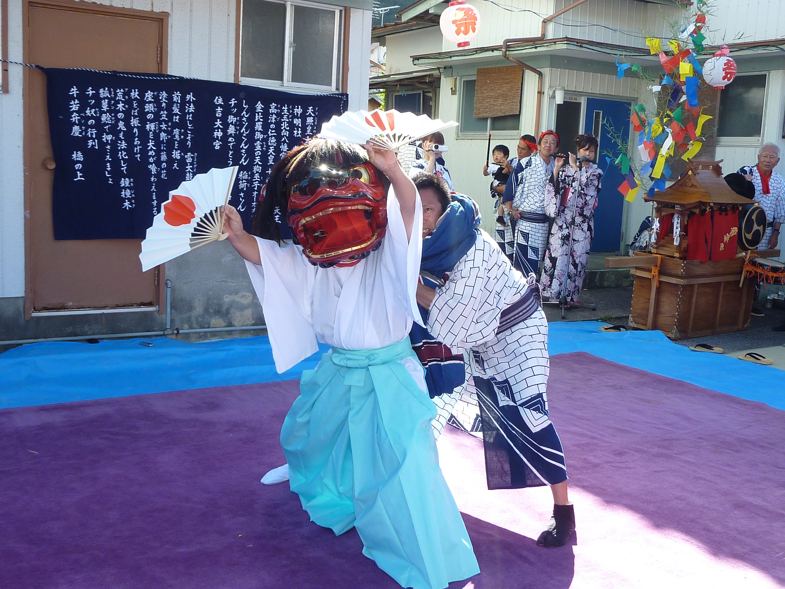 高芝の獅子舞