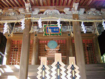 木ノ本八幡神社本殿1