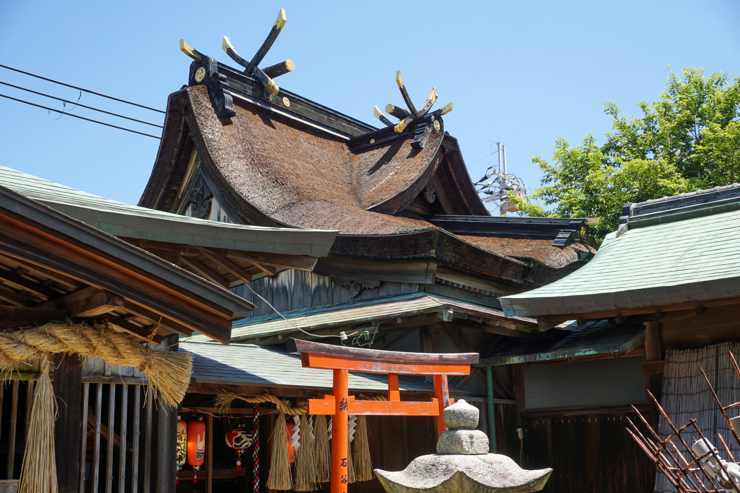 加太春日神社本殿1