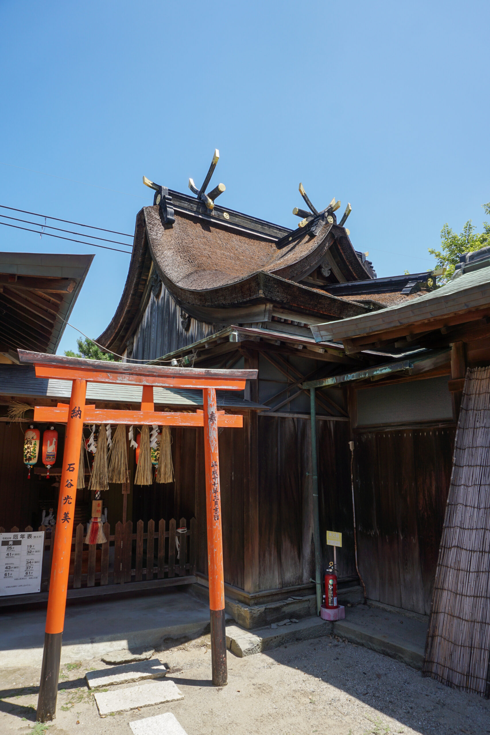 加太春日神社本殿2