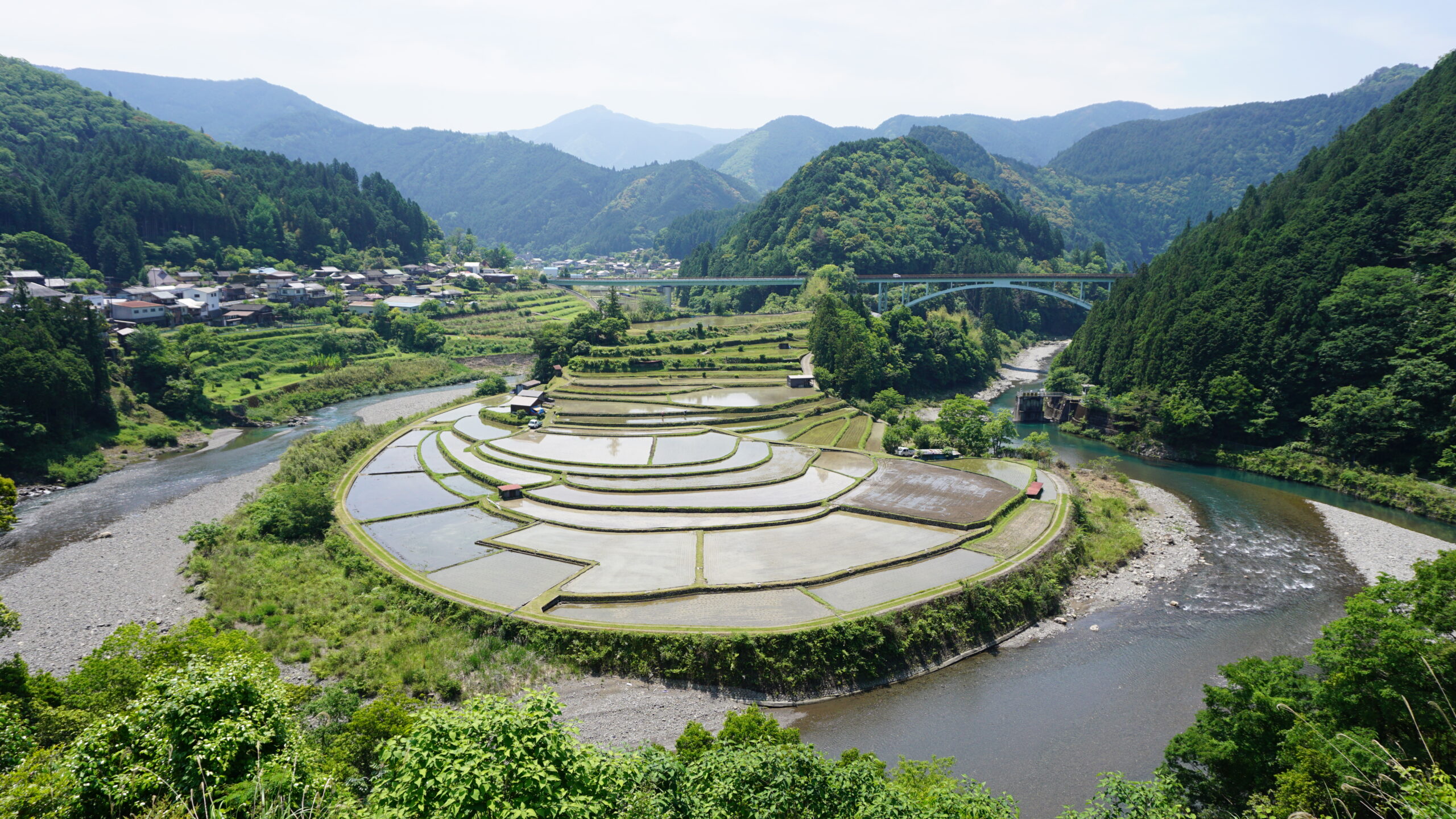 蘭島及び三田・清水の農山村景観