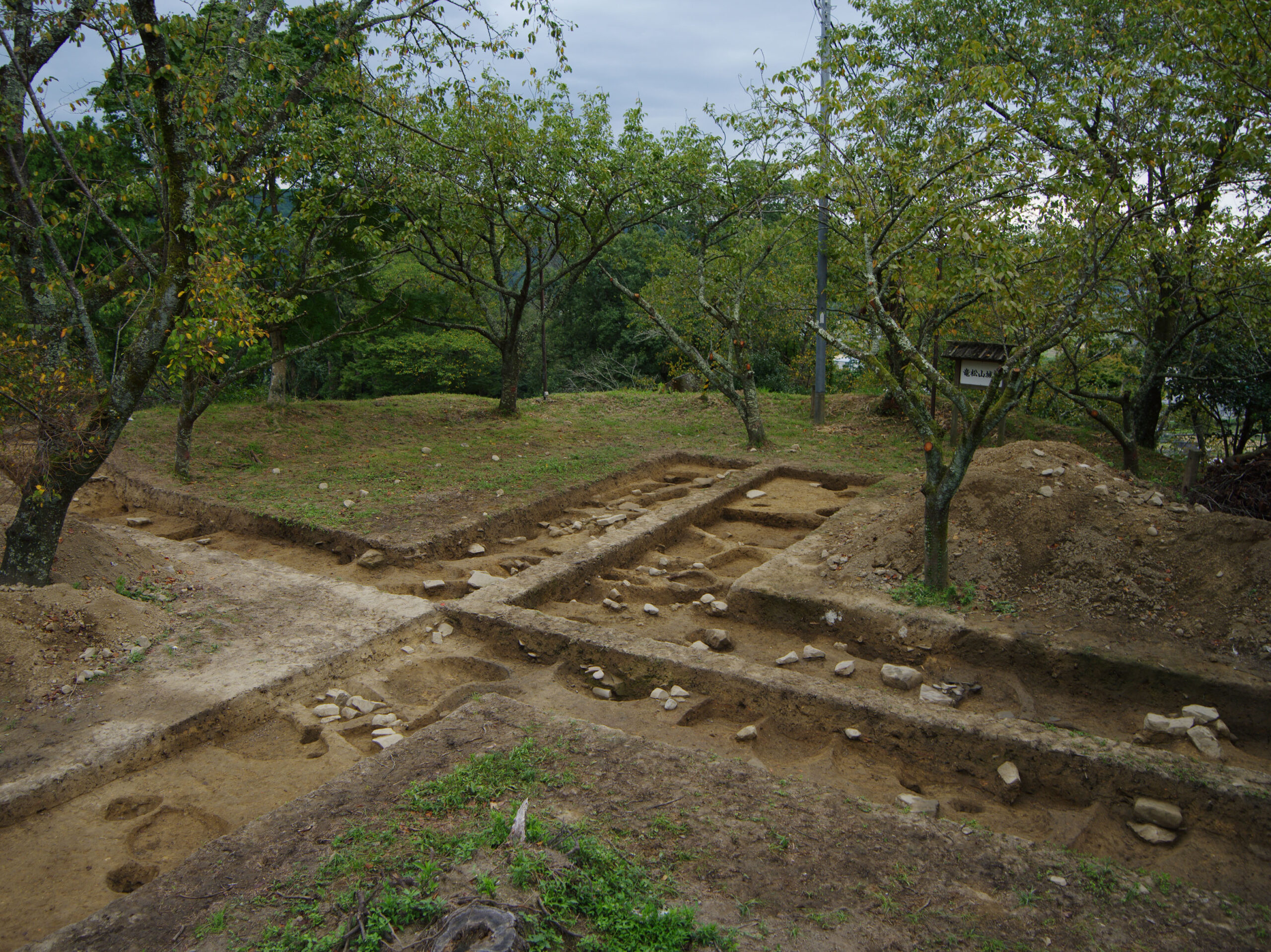 龍松山城跡5