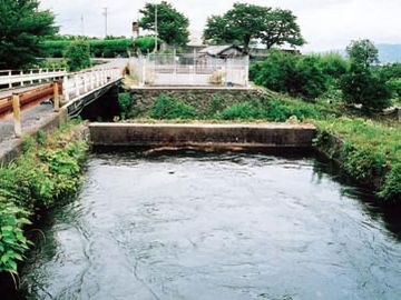 小田井灌漑用水路（中谷川水門）1